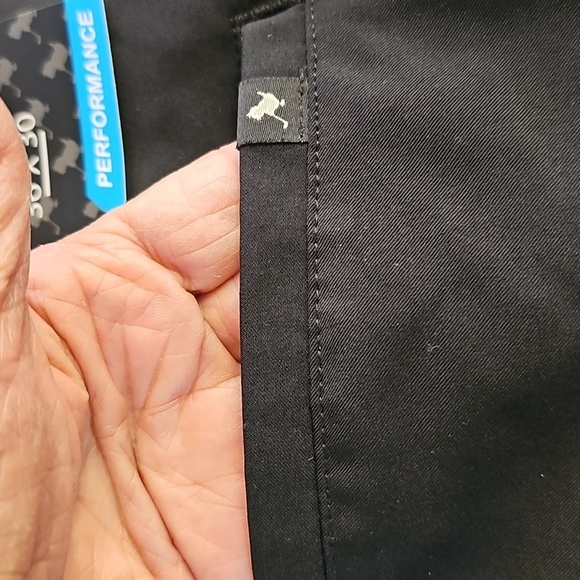 Birdies Black‎ Dress Pants.  NWR. 36 X30 Classic Straight-Leg. GOLF PANTS - Picture 8 of 10